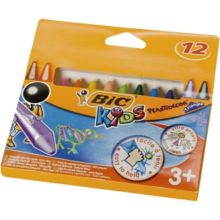 Farvekridt Plastic Decor, 12 ass./ 1 pk. 0