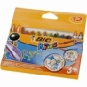Farvekridt Plastic Decor, 12 ass./ 1 pk. 0