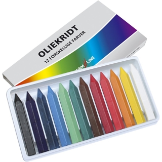 formline oliekridt, 12 stk./ 1 pk. 0