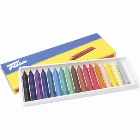 Filia oliekridt, ass. farver, 18 ass./ 1 pk. 0