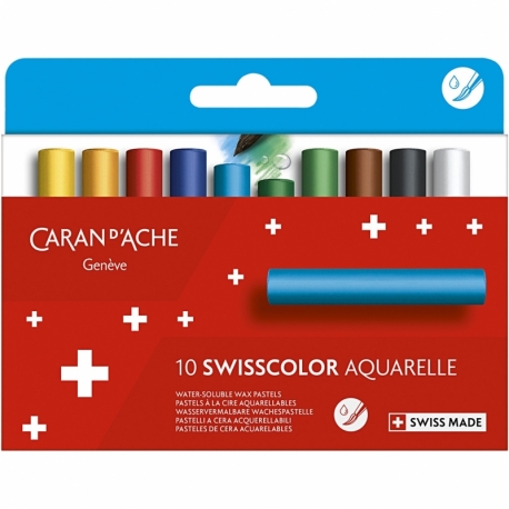 Neocolor II Akvarel Junior, ass. farver, 10 ass./ 1 pk. 0