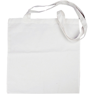 Mulepose, str. 38x42 cm, 145 g, hvid, 10 stk./ 1 pk. 0