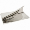 Metalkarton, 25x35 cm, 260 g, sølv, 24 ark/ 1 pk. 0