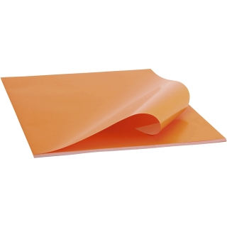 Glanspapir, orange, 50 ark/ 1 pk. 0