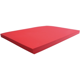 Karton, 50x70 cm, 270 g, julerød, 100 ark/ 1 pk. 0