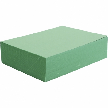 Karton, A6, græsgrøn, 100 ark/ 1 pk. 0