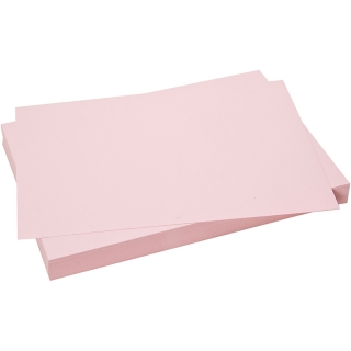 Karton, 50x70 cm, 270 g, syrenrosa, 10 ark/ 1 pk. 0