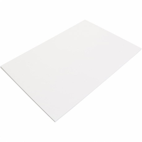Fransk karton, A4, hvid, 10 ark/ 1 pk. 0