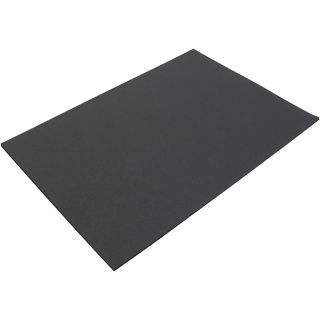 Fransk karton, A4, sort, 10 ark/ 1 pk. 0