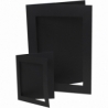 Passepartoutrammer, A4,A6, sort, 100 stk./ 1 pk. 0