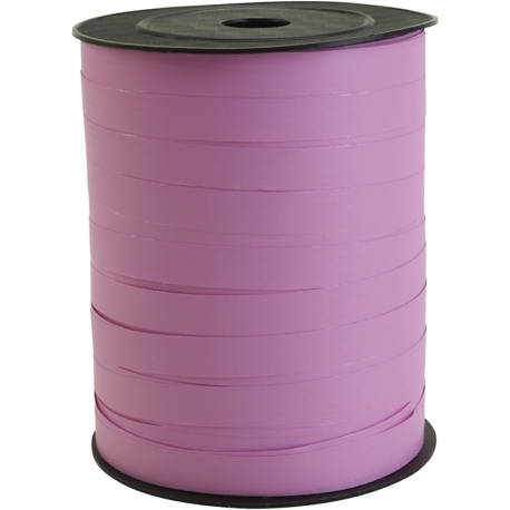 Gavebånd mat, lyserød, 190 m/ 1 rl. 0