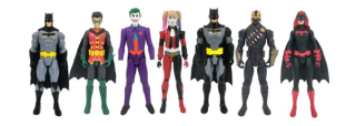 16 x Actionsfigurer 30 cm - Ass.