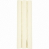 Crepepapir, 25x60 cm, Stræk/crepe: 180%, 105 g, off white, 3 ark/ 1 pk. 0