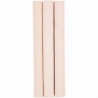 Crepepapir, 25x60 cm, Stræk/crepe: 180%, 105 g, soft rosa, 3 ark/ 1 pk. 0