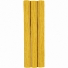 Crepepapir, 25x60 cm, Stræk/crepe: 180%, 105 g, karry, 3 ark/ 1 pk. 0