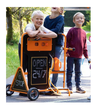 Mobil Benzin stander