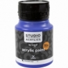 Creall Studio akrylmaling, halvdækkende, ultramarine blue (42), 500 ml/ 1 fl. 0