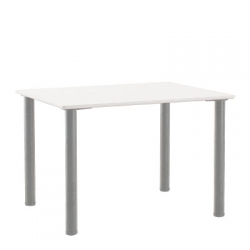 ø60 mm ben i alu farve - sæt af 4 stk