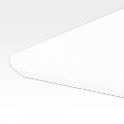 Bordplade | 100x100 cm | Hvid