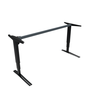 Hæve-/sænkestel | Bredde 172 cm | Sort 