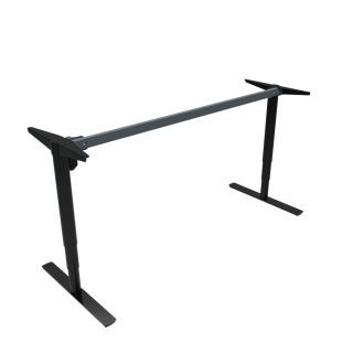 Hæve-/sænkestel | Bredde 172 cm | Sort 