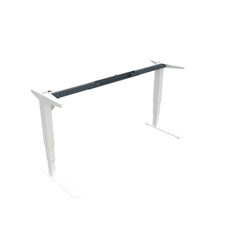 Hæve-/sænkestel | Bredde 152 cm | Hvid