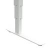 Hæve-/sænkestel | Bredde 152 cm | Hvid