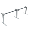 Hæve-/sænkestel | Bredde 302 cm | Krom