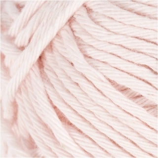 Bomuldsgarn, nr. 8/8, L: 80-85 m, støvet rosa, 50 g/ 1 ngl. 0