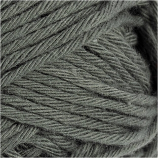 Bomuldsgarn, nr. 8/8, L: 80-85 m, grå, 50 g/ 1 ngl. 0
