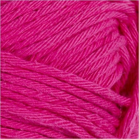 Bomuldsgarn, nr. 8/8, L: 80-85 m, pink, 50 g/ 1 ngl. 0