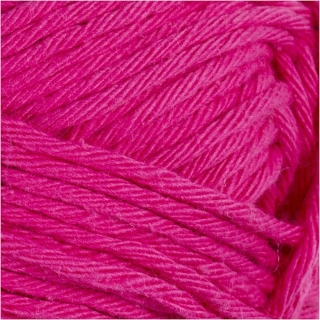 Bomuldsgarn, nr. 8/8, L: 80-85 m, pink, 50 g/ 1 ngl. 0