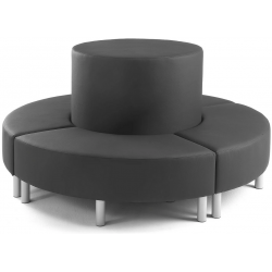 3-Armet armlæn sofa