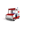 STOR TAXI, LASTBIL, POLITI ELLER AMBULANCE