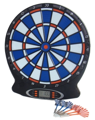 Elektronisk dartskiver incl. 6 dart