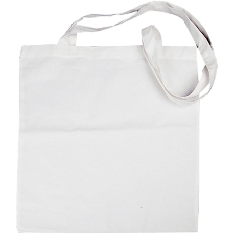 Mulepose, str. 38x42 cm, 130 g, hvid, 20 stk./ 1 pk. 0