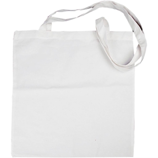 Mulepose, str. 38x42 cm, 130 g, hvid, 20 stk./ 1 pk. 0