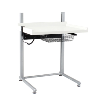 Fritstående puslebord