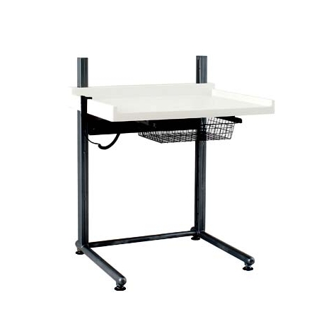 Fritstående puslebord