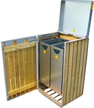Park kildesortering - ENKELT - 2 indsatser