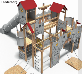 KÆMPE RIDDERBORG