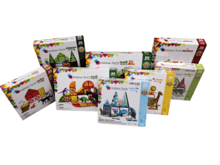 8 kasser MAGNA-TILES SPECIAL PAKKE