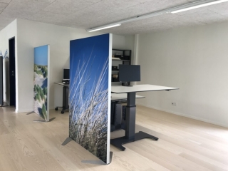 100xs135cm Akustik skærmvæg