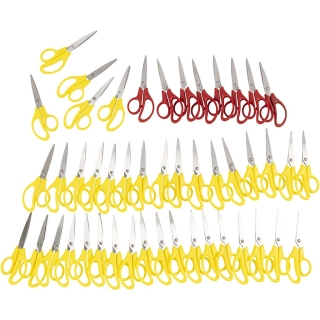 Børnesakse, L: 12,5 cm, spids, Højre- og venstrehånd, 48stk./ 1 pk. 0