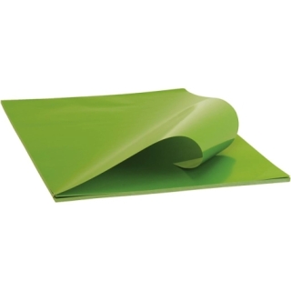 Glanspapir, ark 32x48 cm, 80 g, lys grøn, 25ark/ 1 pk. 0