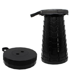 Taburet m/teleskop udtræk Ø25cm H45cm