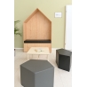 Klapbord 160x80 cm ahorn melamin