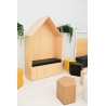 Klapbord 160x80 cm ahorn melamin