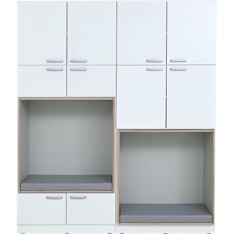Klapbord 160x80 cm ahorn melamin