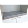 Klapbord 160x80 cm ahorn melamin
